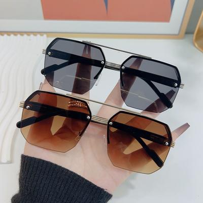 Nouvelles Lunettes de Soleil Polyvalentes Pêche Et Voyage Lunettes Pare-Soleil Mode Européenne Et Américaine Boîte Lunettes de Soleil Écran Solaire