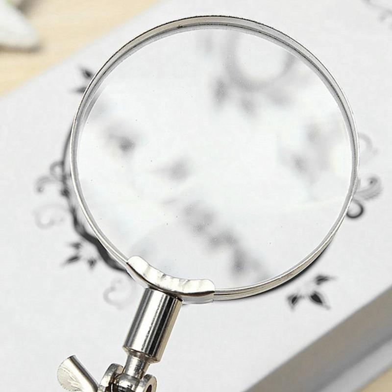 60mm 2,5X svorka pro páječku s třetí rukou, držák stojanu, pomocný nástroj pro lupu