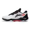Li Ning Badminton Shoes Unisex Low top Standard White/Black AYAS018-2