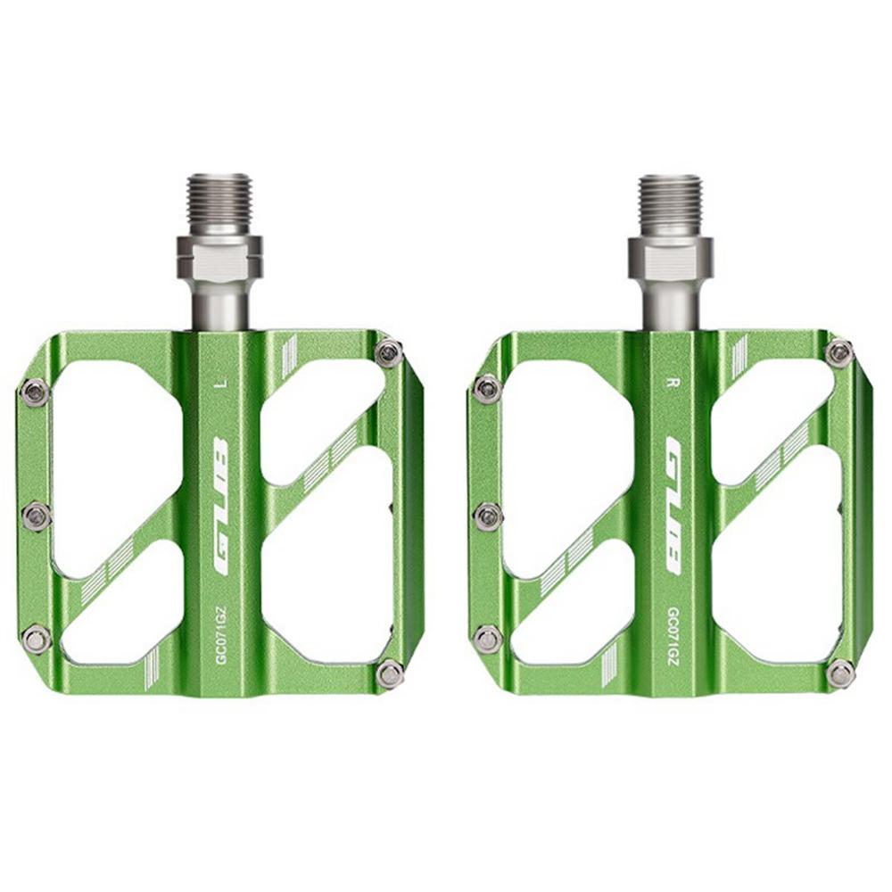 GUB GC071 GZ 1 Pair Aluminum Alloy Pedals Anti Slip Triple Bearing Pedals with Hex Wrench for Mountain/Road Bike
