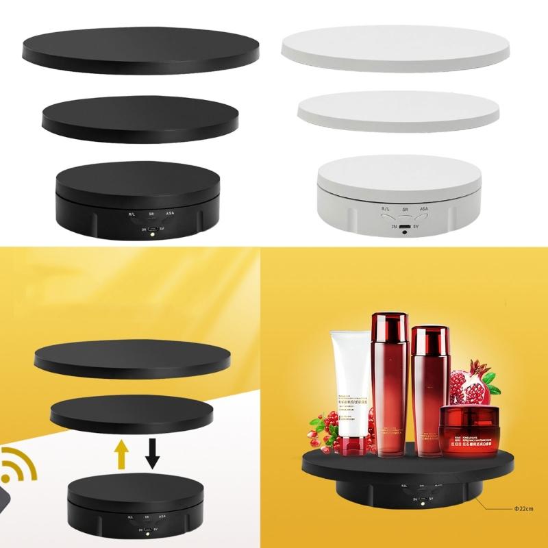 3 in 1 5V Electric Rotating Display Stand Turntable Photographic Video Shooting Stand Dynamic Rotating Display Stand