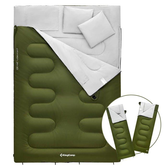 Spací pytel - Kingcamp - Oxygen - 190/220 cm - 2,8 kg - Vodotěsný