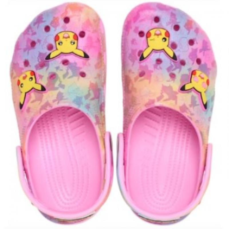 Crocs Kids Pikachu Pink Classic Clog 211229 90h