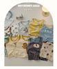Heyhoney26 Summer Baby Vest Set - Large/Small, Cute Two-Piece for Boys and Girls