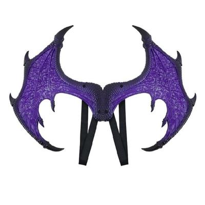 3-teiliges Drachenflügel-Masken- und Schwanzset Halloween Drachenkostüme Zubehör Dinosaurierflügel Drachen Cosplay Verkleidungsset