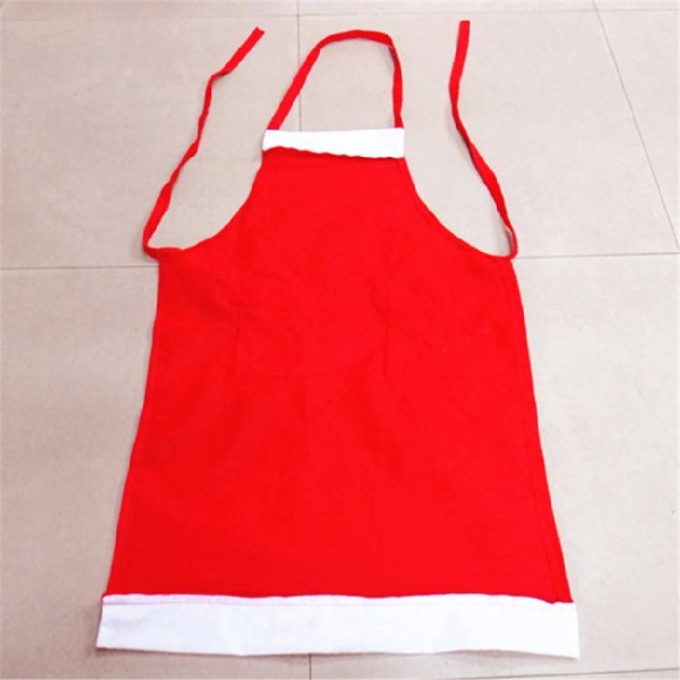 Christmas Apron with 2 Pockets Cooking Aprons Kitchen Apron Waitress Apron Santa Apron for Restaurant
