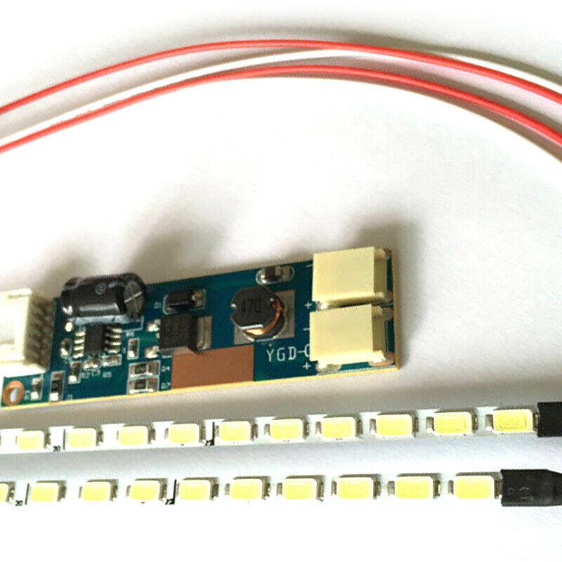 LED-Hintergrundbeleuchtungsstreifen-Kit 533 mm Länge Einstellbare Helligkeit Verbessertes Farbspektrum für 15-23 Zoll Für LCD-Monitore