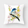Bird Flower Animal Cushion Pillow Cover    Sofa Decorative