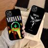 Coque de téléphone magnétique sans fil Magesafe pour groupe de rock N-Nirvana Pour IPhone 17 Pro Max Air 13 12 Mini 16 15 14 11