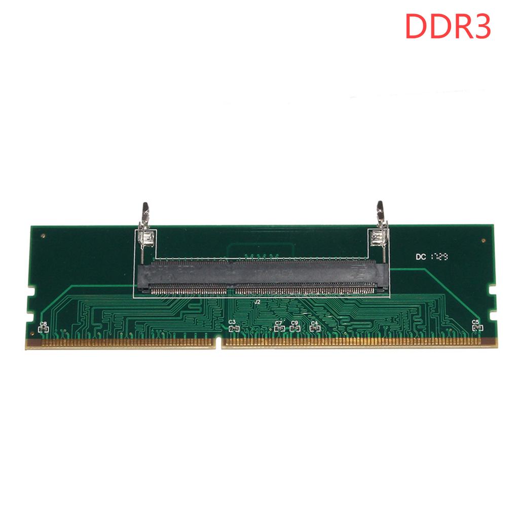Laptop DDR4/DDR3 SODIMM To Desktop DIMM Memory Cards Converter Adaptor 3200/2666/2400/2133MHZ Memory Adapter Card
