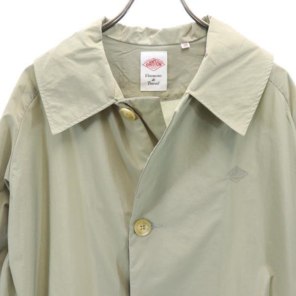 Danton Made In Japan Stainless Collar Coat 38 Khaki Men's Used