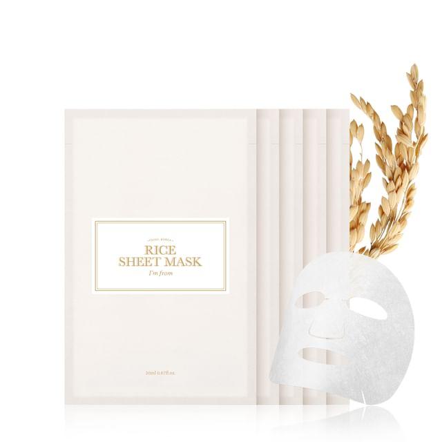 I m from - Rice Sheet Mask Set 20ml x 5 sheets