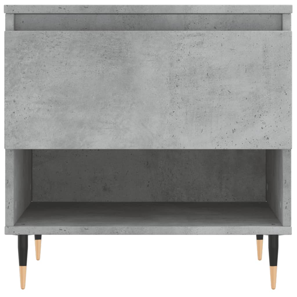  Coffee Table, Concrete Grey, 50x46x50 Cm