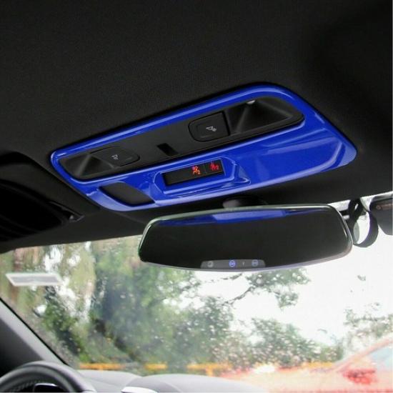 Blue Front Reading Lamp Light Panel Cover Trim Cover For Chevrolet Camaro 2017+