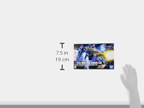 HGAC 1/144 XXXG-00W0 Wing Gundam Zero (Mobile Suit Gundam Wing) Ages 8 and up