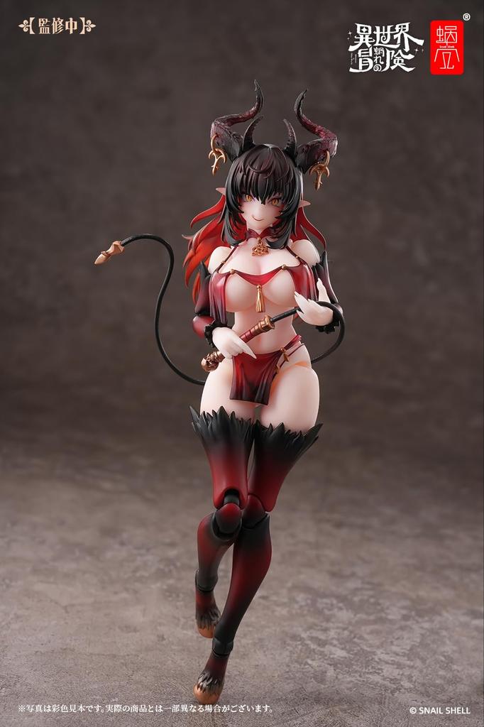 Snail Shell RPG-01SP Succubus Rustia Phase Two 1/12 Scale, Approximately 158mm, PVC, ABS, POM, and Alloy Painted Movable Figure