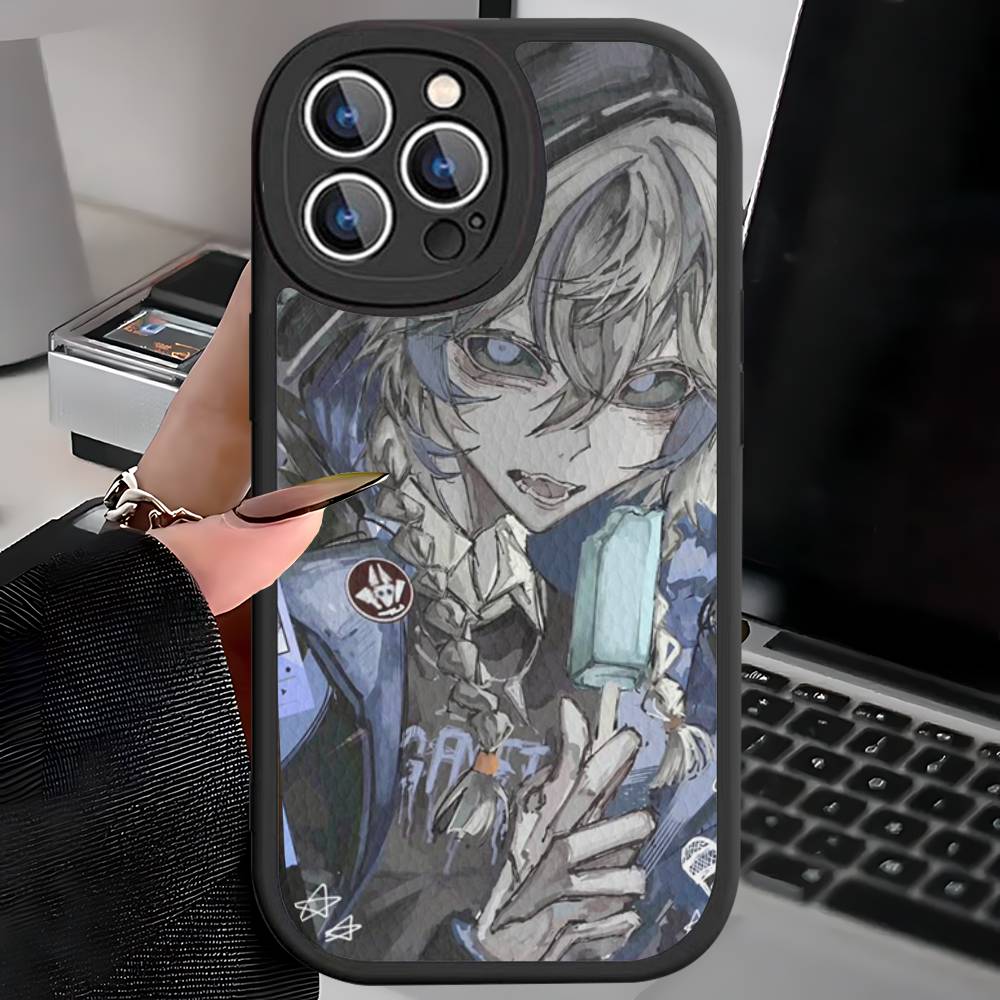 

Game Ithaqua Identity V Phone Case For IPhone 16 15 14 13 Pro Max 11 12 Plus Leather Silicone Cover iPhone 16pro max