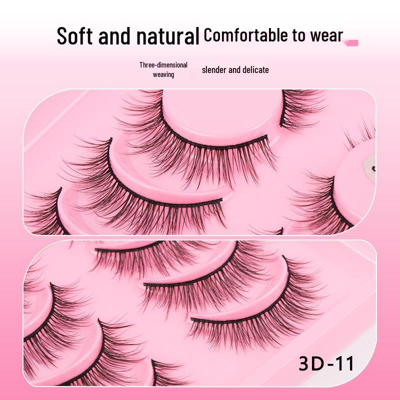 Children's Natural False Eyelashes for Stage Makeup and Latin Dance