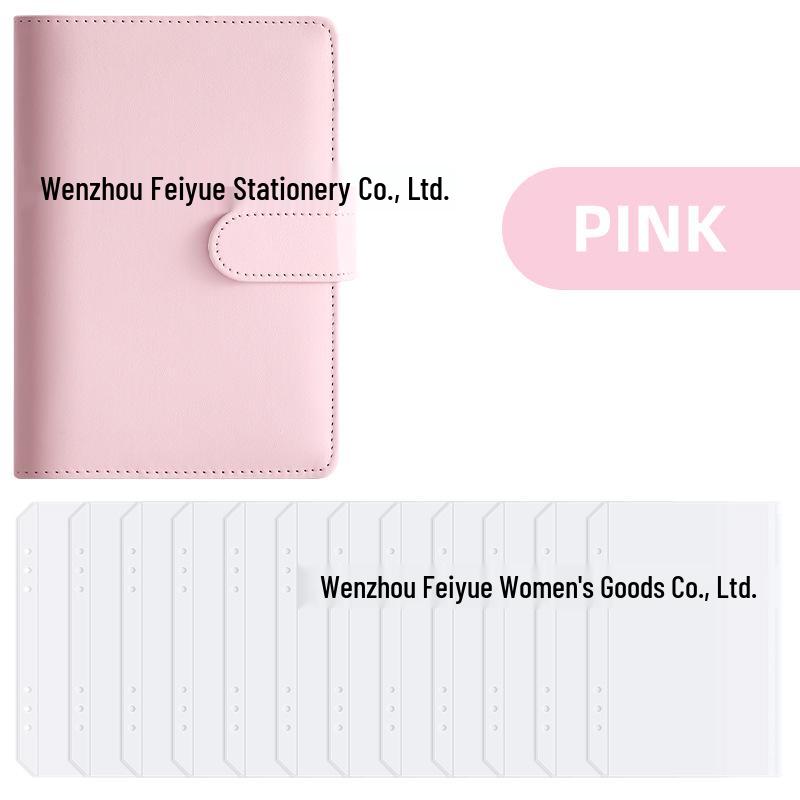 A6 Laser Macaron Planner & Budget Binder Notebook