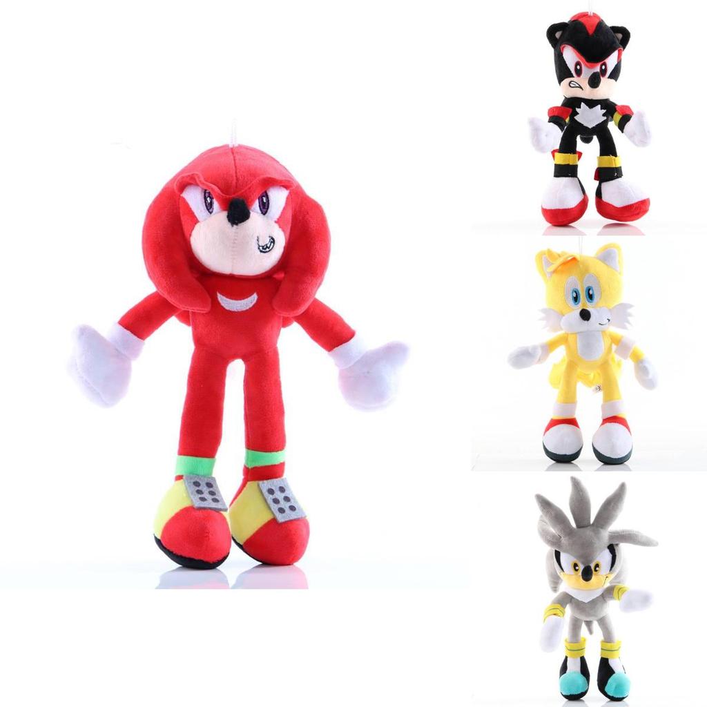 Super Soft Sonic Hedgehog Plush Toy 12 Inch Adorable Stuffed Animal For Kids