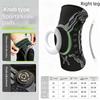 Smart Knob Knee Brace Lateral Stabilizer Patella Gel Pad Compression Support for Meniscus Tear Pain Relief
