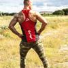 Men's Quick-Dry Muscle Tank Top - Loose Fit, Elastic, Sleeveless Running & Fitness Training Shirt