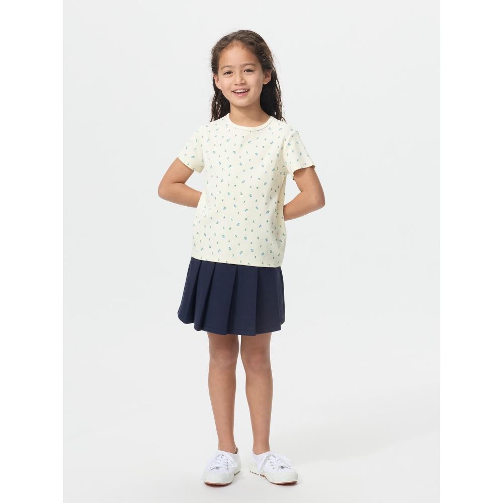 Uniqlo Japan Girls Ribbed T shirT