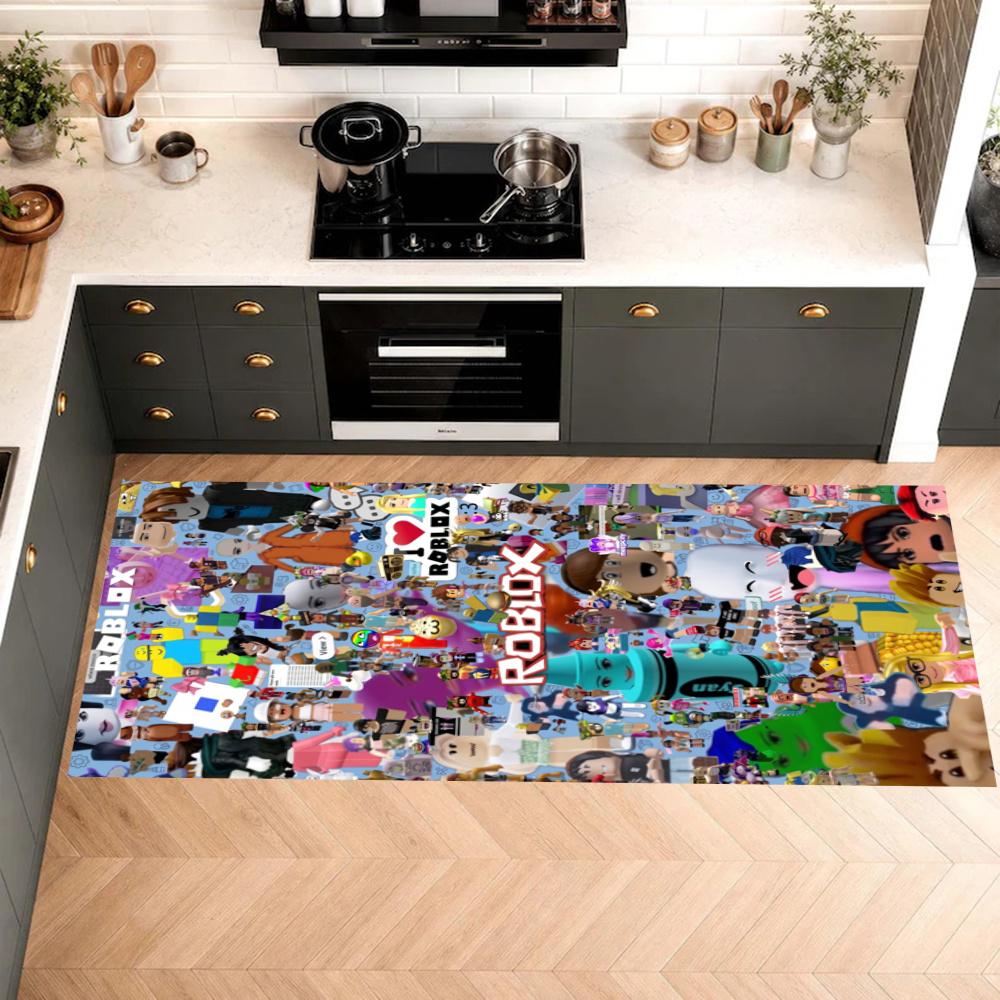 Roblox Nonslip Kitchen Mat Floor Carpet Rug For Indoors Outdoors Home Decor Room Supplies Spring Decor