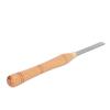 Skew Chisel HSS Lathe Turning Tool Ergonomic Beech Handle Lathe Chisel for Woodworking