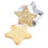 Wooden Cookie Cutter and Embosser Kit - SCRAPCOOKING - Star Shape