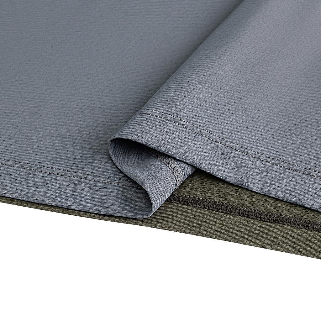 Anta Mens Short Sleeve Knitted T-Shirt Summer 2026 Men tops Gray Green 952625110-1