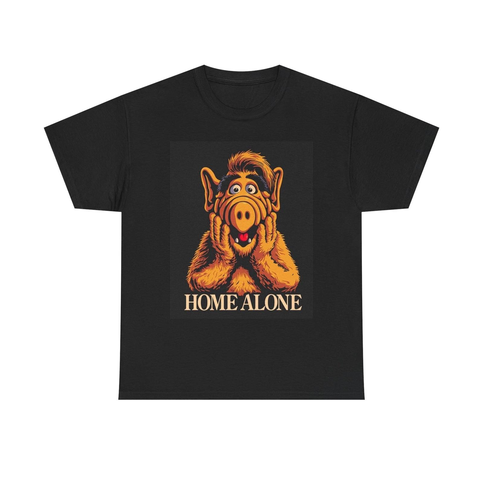 Men s and Women s T-shirts Home Alone Alf Funny Graphic XL