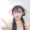 Lolita Bow Rabbit Ears KC Alice Rabbit Ears Headband Halloween Lop Rabbit Tail Set