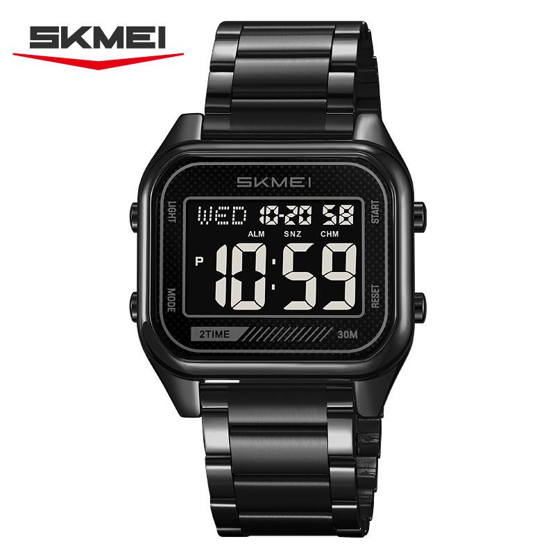 Electronic watch Student waterproof luminous sports electronic watch Multifunctional alarm clock Men's watch