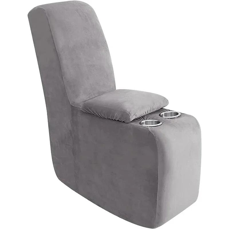 

Чехол для консоли с откидывающейся спинкой Velvet, эластичный чехол для подлокотника с держателем и местом для хранения, чехлы для средней откидывающейся консоли