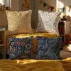 Reguläres Retro-Textur-Kissenbezug-Set mit 4 Stück Dekorative Kurze Plüsch-Kissenbezüge für Sofa, Weiche Kissenhülle cm