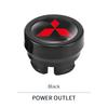 ABS Car Cigarette Lighter Cover Protector Caps for Mitsubishi Lancer ASX L200 Colt Pajero Mirage Outlander Eclipse Decoration WJ0
