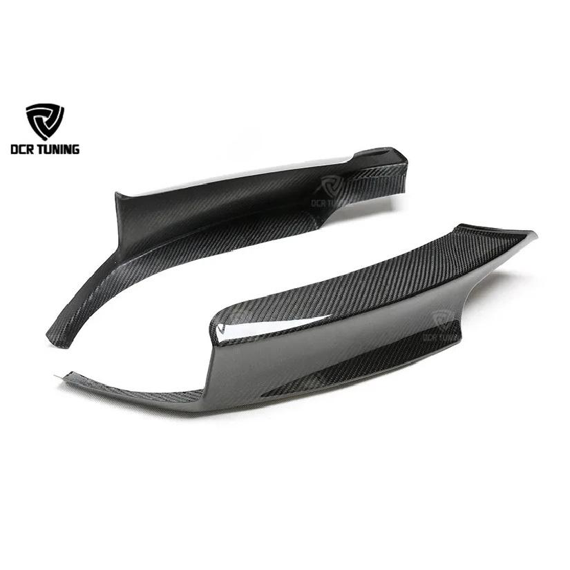 Car Styling Dry carbon M - Performance Front Bumper Lip Splitter For BMW F30 F35 320i 325i Sedan Rear Bumper Splitter 2012 - UP