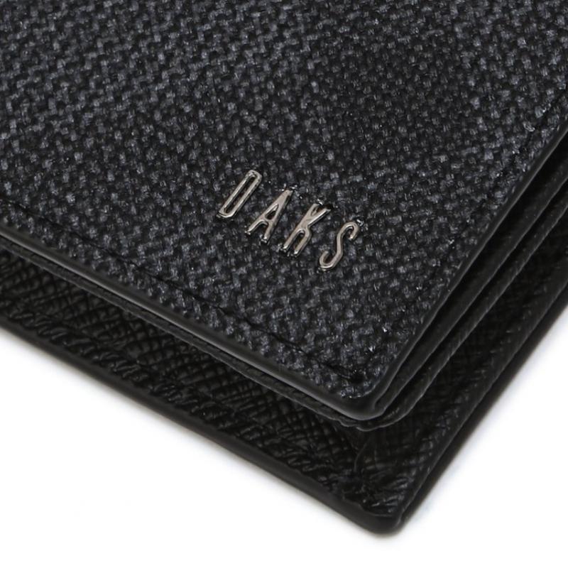 Daks Edinburgh Pvc Check Black Card Case Dbho6ee41bk