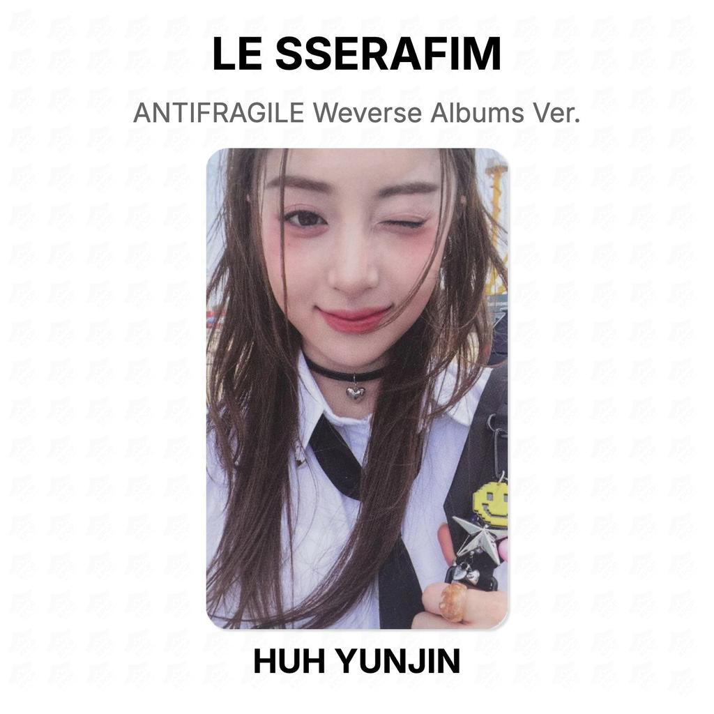 LE SSERAFIM ANTIFRAGILE Weverse Albums Ver. Offizielle Fotokarte