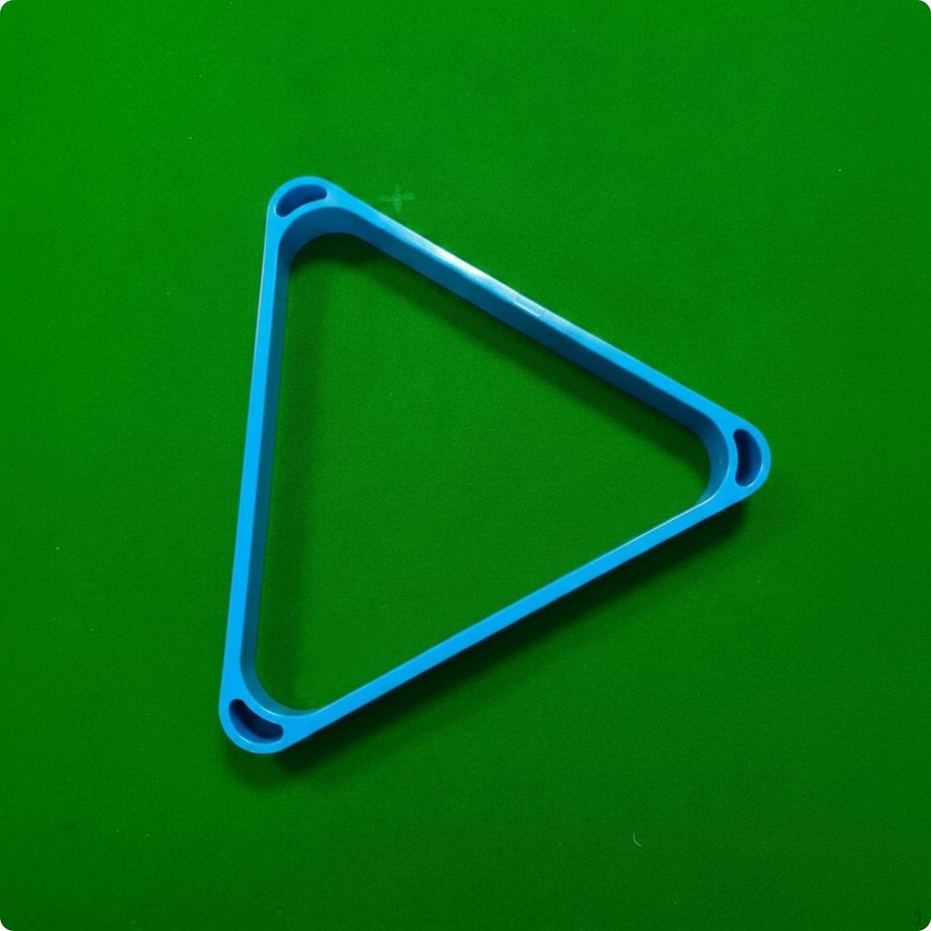 Smooth Ball Triangle | Heavy-Duty Construction, Billiard Rack Frame,
