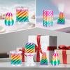 6Pcs/Set Spiral Cone Fidget Vortex Toy Desktop Ornament Model Multiple Ways To Play Stress Relief Creativity 3D Printed Fun Toy