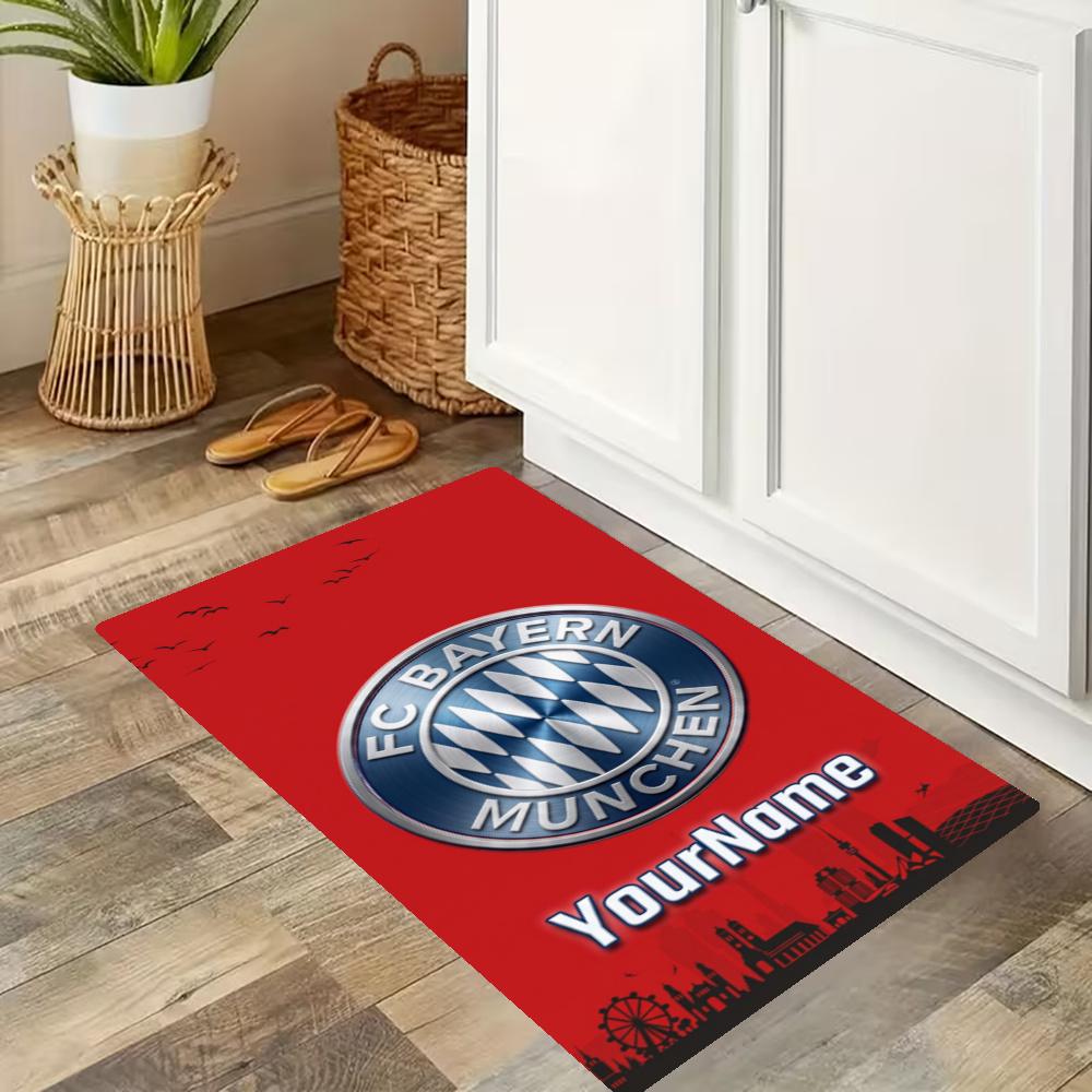Fc Bayern Mnchen Customize Your Name Kitchen Rug Runner Rug Laundry Mat Hallway Entryway The Best Gift Choice