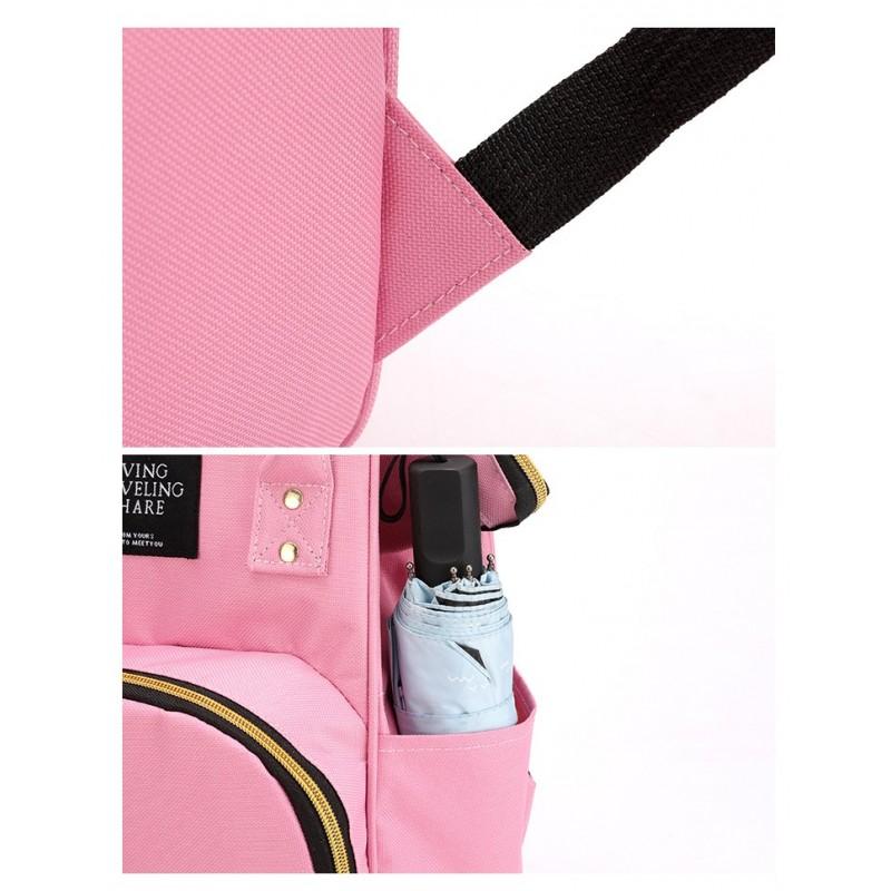 Organizer Bag Backpack For Mom Black Backpack For Stroller Multifunctional