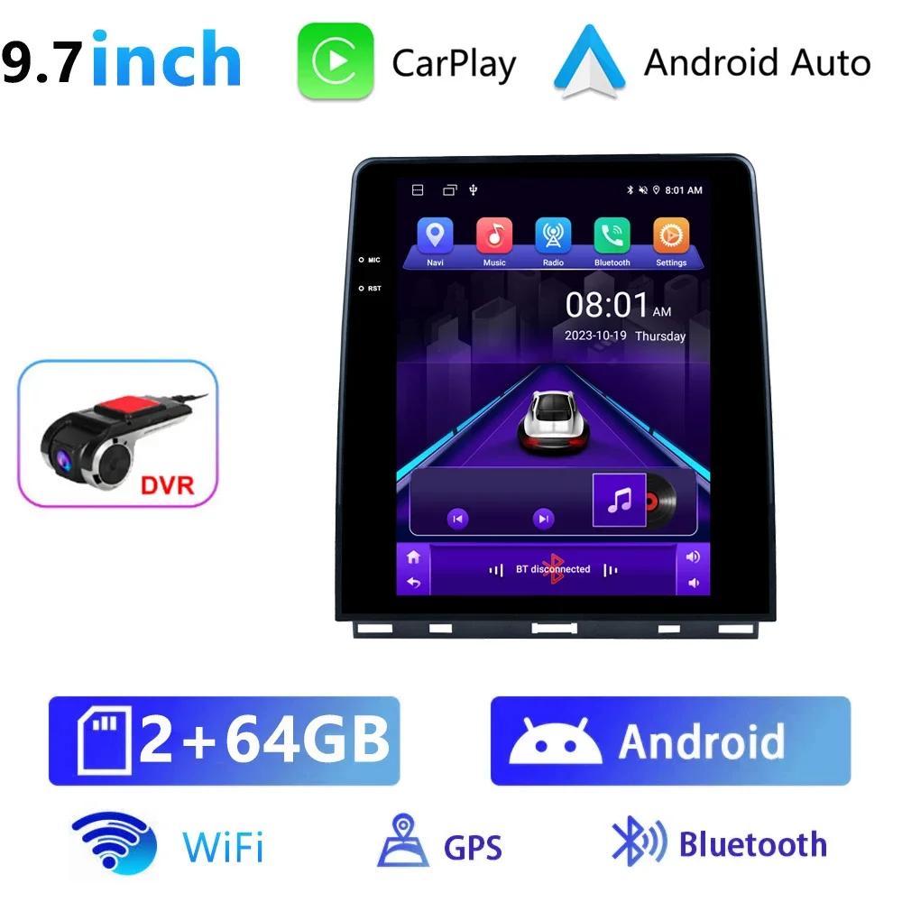 TOYOUSONIC 9.7'' Stereo For Renault Clio5 CL10 5 2019-2021 GPS Navigation Carplay Android Auto Car Radio 1din Android Head Unit