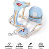 Strolling Dog Leash Lightweight Adjustable Dog Chest and Back Walking Harness Leash Vest Style Puppy Dog Outdoor Supplies