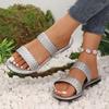 Fashion 2025 Women Slippers New Style Fish Mouth Shoes Women Thick Bottom Bohemian Beach Slippers Anti-slip Fashion Sandals Slides Women