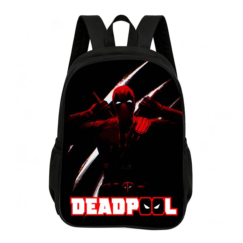 Deadpool School Luggage & Bags Backpack Backpack Fashion Schoolbag Backpack Trend Kids Gift Practical Multifunctional