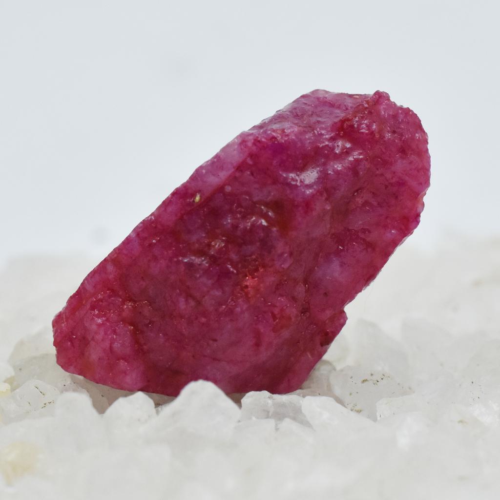 Natural Red Ruby Loose Gemstone 67.65 Ct Raw Rough for Lapidary and Gem Collections