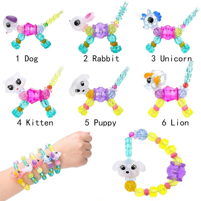Buy Twisty Petz DIY Magic Deformation Bracelet Crystal Beaded Pet